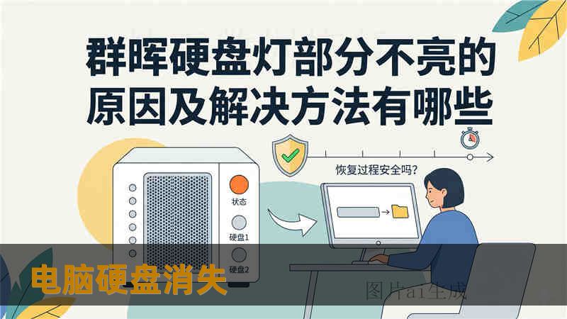 电脑硬盘消失