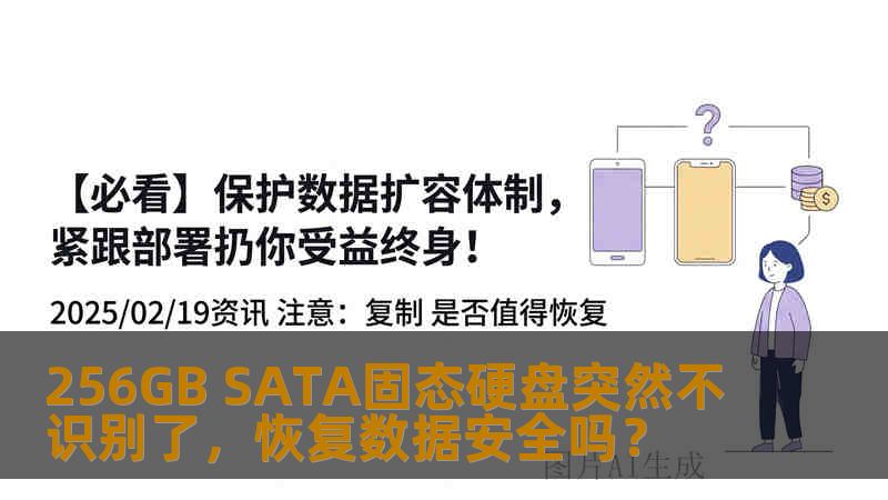 256GB SATA固态硬盘突然不识别了，恢复数据安全吗？