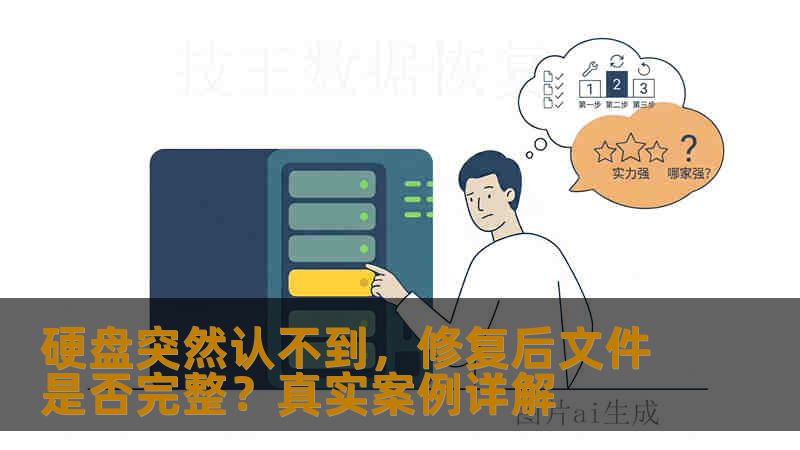 硬盘突然认不到,修复后文件是否完整?真实案例详解 硬盘突然认不到,修复后文件是否完整?真实案例详解