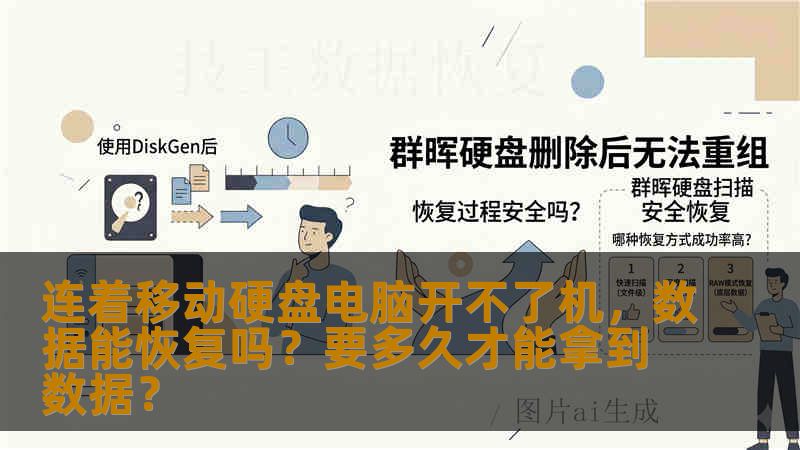 连着移动硬盘电脑开不了机，数据能恢复吗？要多久才能拿到数据？