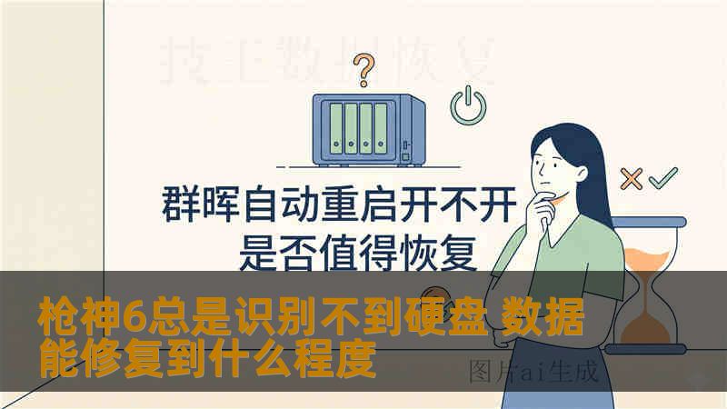 枪神6总是识别不到硬盘 数据能修复到什么程度