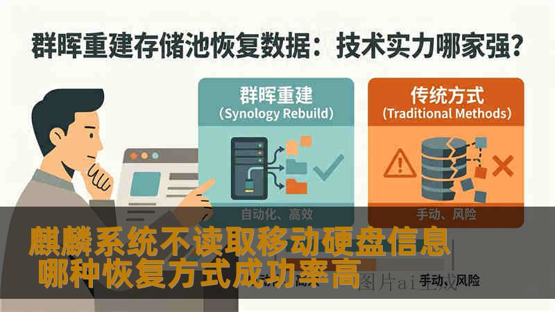 麒麟系统不读取移动硬盘信息 哪种恢复方式成功率高 麒麟系统不读取移动硬盘信息 哪种恢复方式成功率高