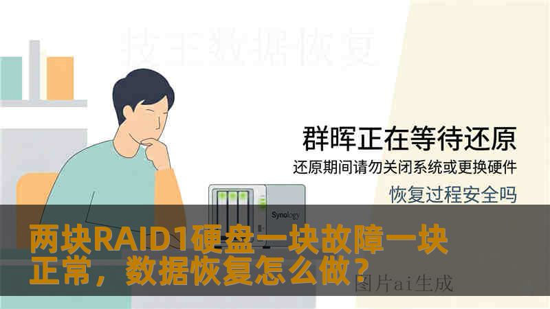 两块RAID1硬盘一块故障一块正常,数据恢复怎么做? 两块RAID1硬盘一块故障一块正常,数据恢复怎么做?
