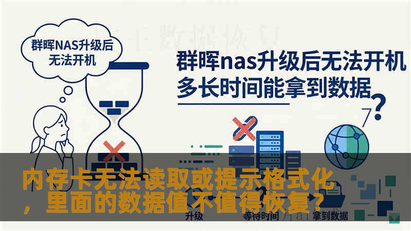内存卡无法读取或提示格式化，里面的数据值不值得恢复？