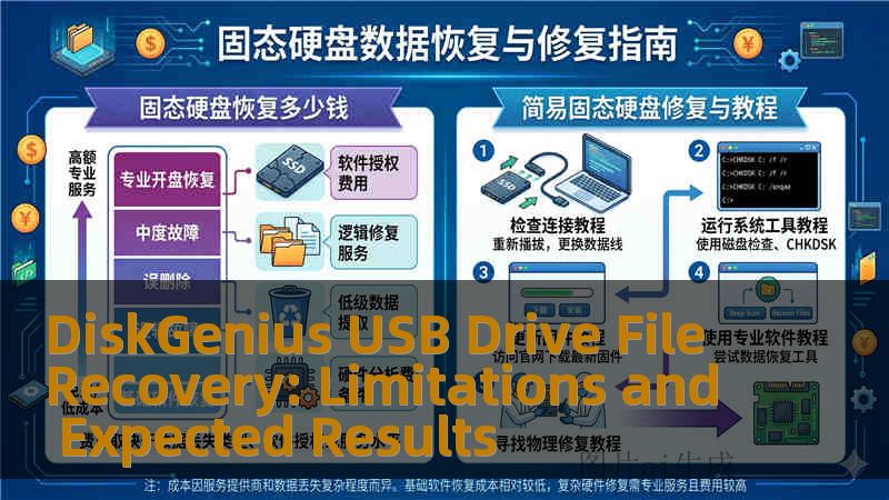 DiskGenius USB Drive File Recovery: Limitations and Expected Results