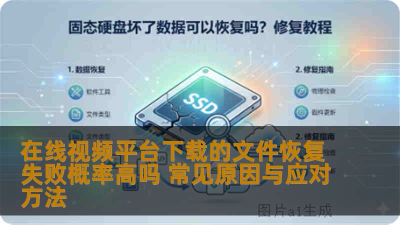 在线视频平台下载的文件恢复失败概率高吗 常见原因与应对方法 在线视频平台下载的文件恢复失败概率高吗 常见原因与应对方法