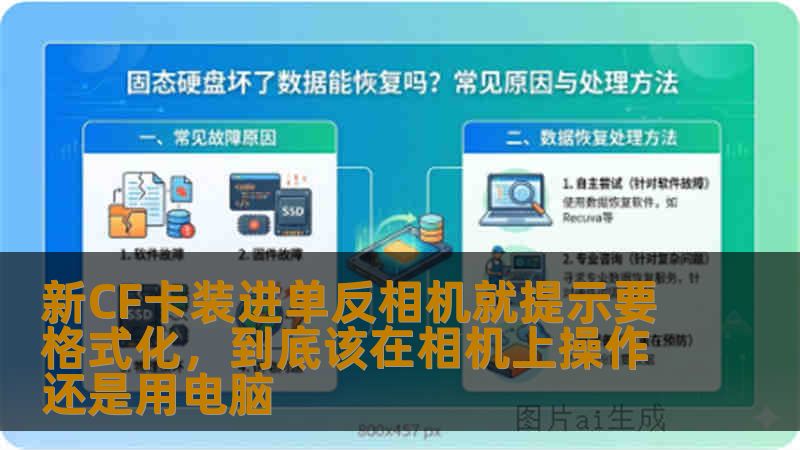 新CF卡装进单反相机就提示要格式化，到底该在相机上操作还是用电脑