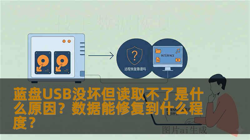 蓝盘USB没坏但读取不了是什么原因？数据能修复到什么程度？