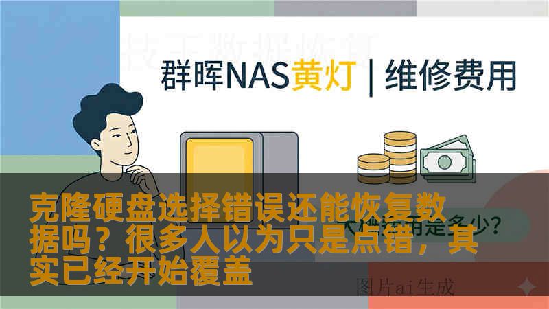 克隆硬盘选择错误还能恢复数据吗?很多人以为只是点错,其实已经开始覆盖 克隆硬盘选择错误还能恢复数据吗?很多人以为只是点错,其实已经开始覆盖