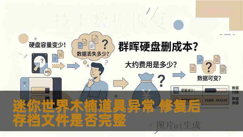 迷你世界木楠道具异常 修复后存档文件是否完整