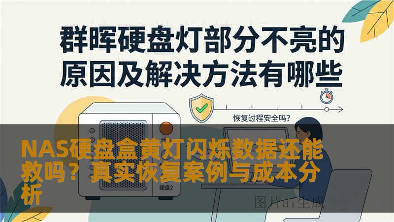 NAS硬盘盒黄灯闪烁数据还能救吗？真实恢复案例与成本分析