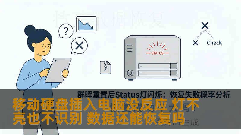 移动硬盘插入电脑没反应 灯不亮也不识别 数据还能恢复吗 移动硬盘插入电脑没反应 灯不亮也不识别 数据还能恢复吗