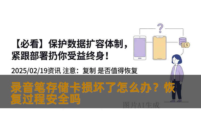 录音笔存储卡损坏了怎么办？恢复过程安全吗