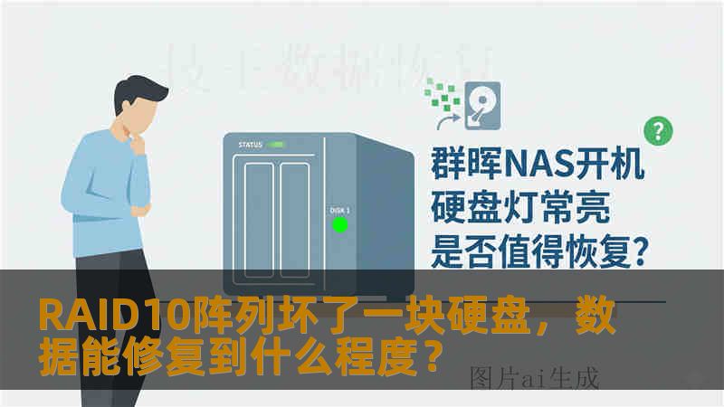 RAID10阵列坏了一块硬盘,数据能修复到什么程度? RAID10阵列坏了一块硬盘,数据能修复到什么程度?