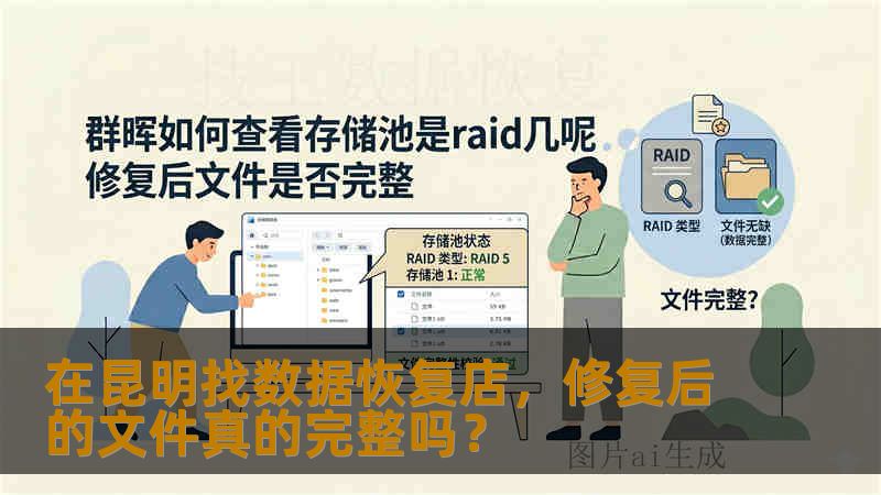 在昆明找数据恢复店，修复后的文件真的完整吗？