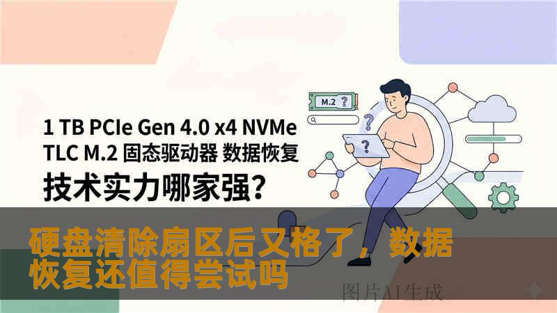 硬盘清除扇区后又格了，数据恢复还值得尝试吗