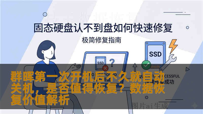 群晖第一次开机后不久就自动关机，是否值得恢复？数据恢复价值解析
