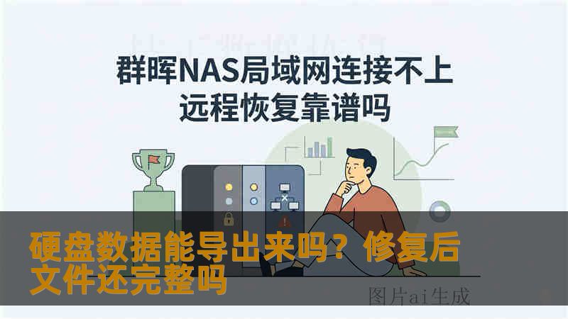 硬盘数据能导出来吗？修复后文件还完整吗