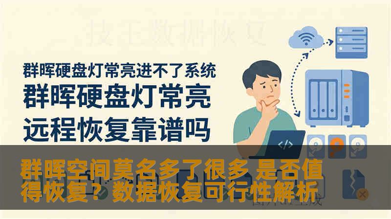 群晖空间莫名多了很多 是否值得恢复?数据恢复可行性解析 群晖空间莫名多了很多 是否值得恢复?数据恢复可行性解析
