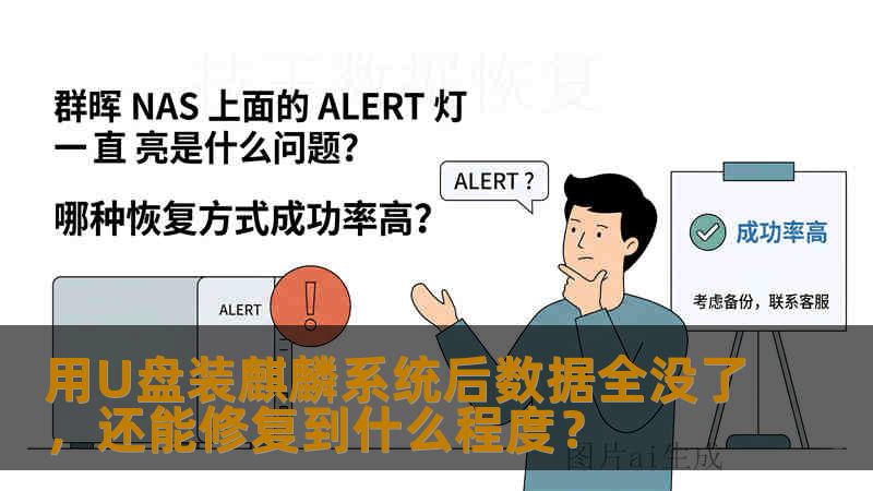 用U盘装麒麟系统后数据全没了，还能修复到什么程度？