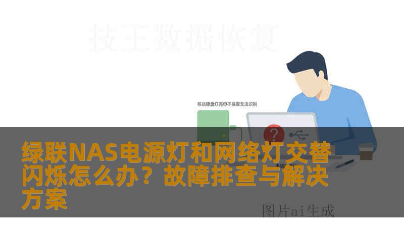 绿联NAS电源灯和网络灯交替闪烁怎么办？故障排查与解决方案