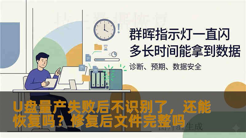 U盘量产失败后不识别了，还能恢复吗？修复后文件完整吗