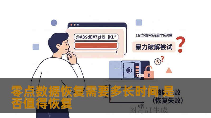 零点数据恢复需要多长时间 是否值得恢复