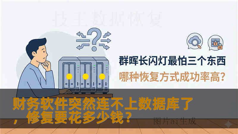财务软件突然连不上数据库了，修复要花多少钱？