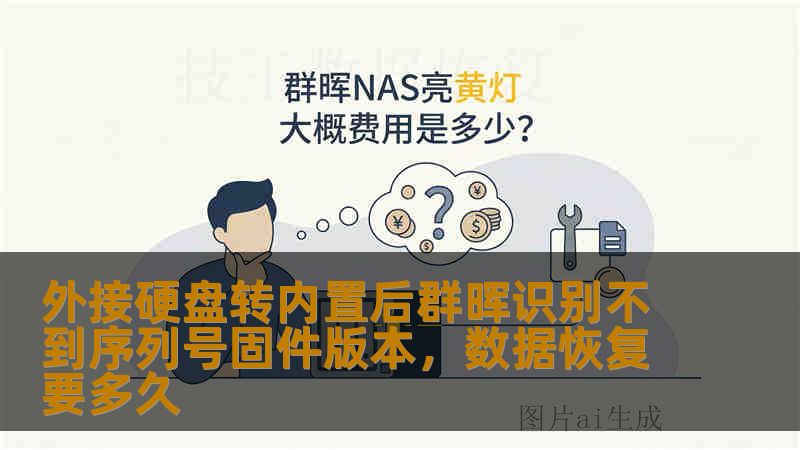外接硬盘转内置后群晖识别不到序列号固件版本，数据恢复要多久