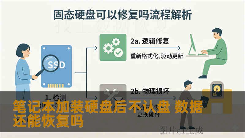 笔记本加装硬盘后不认盘 数据还能恢复吗