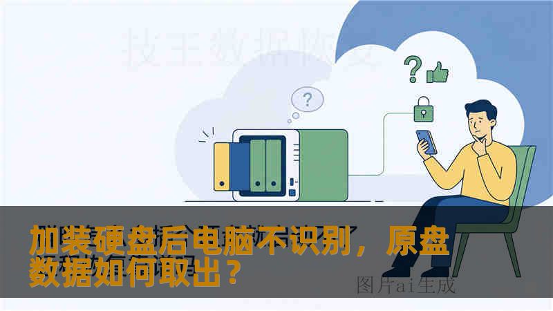 加装硬盘后电脑不识别，原盘数据如何取出？