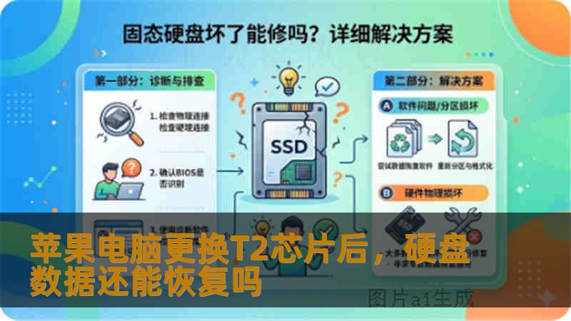苹果电脑更换T2芯片后，硬盘数据还能恢复吗