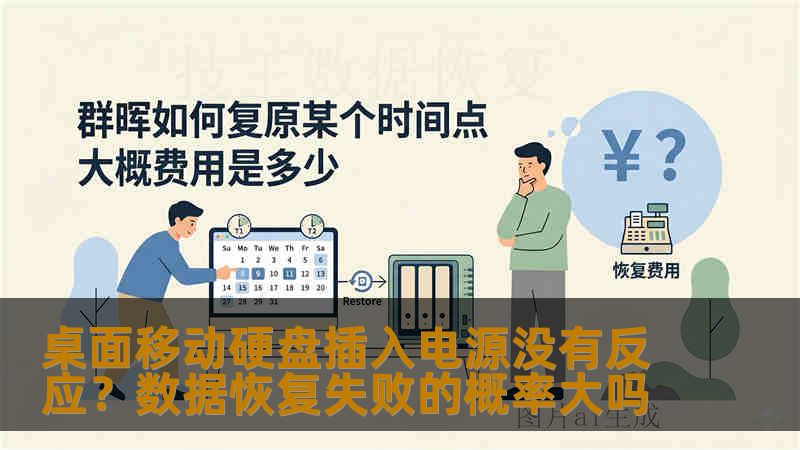桌面移动硬盘插入电源没有反应？数据恢复失败的概率大吗