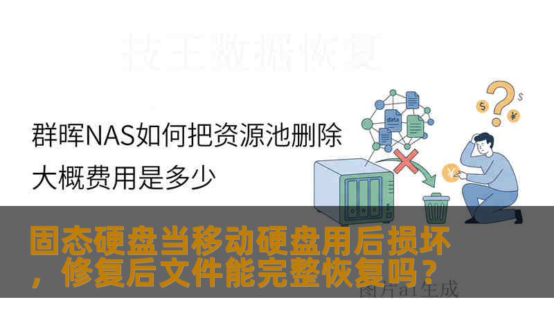 固态硬盘当移动硬盘用后损坏，修复后文件能完整恢复吗？
