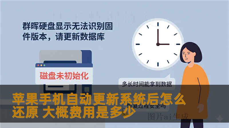 苹果手机自动更新系统后怎么还原 大概费用是多少