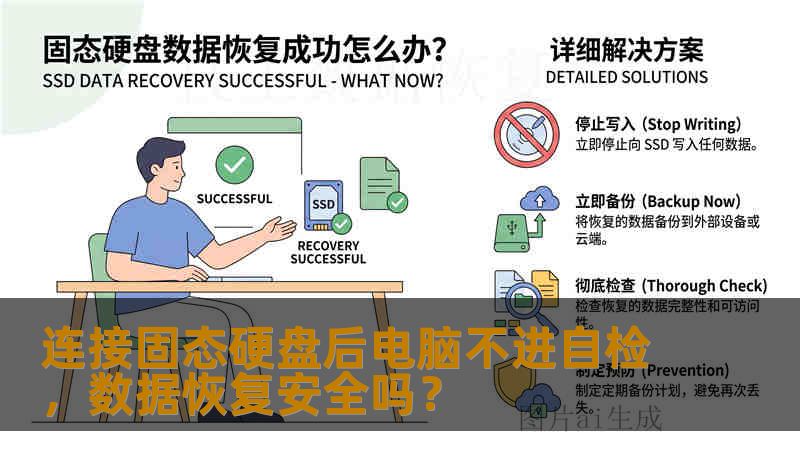 连接固态硬盘后电脑不进自检，数据恢复安全吗？