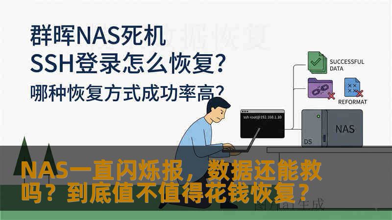 NAS一直闪烁报，数据还能救吗？到底值不值得花钱恢复？