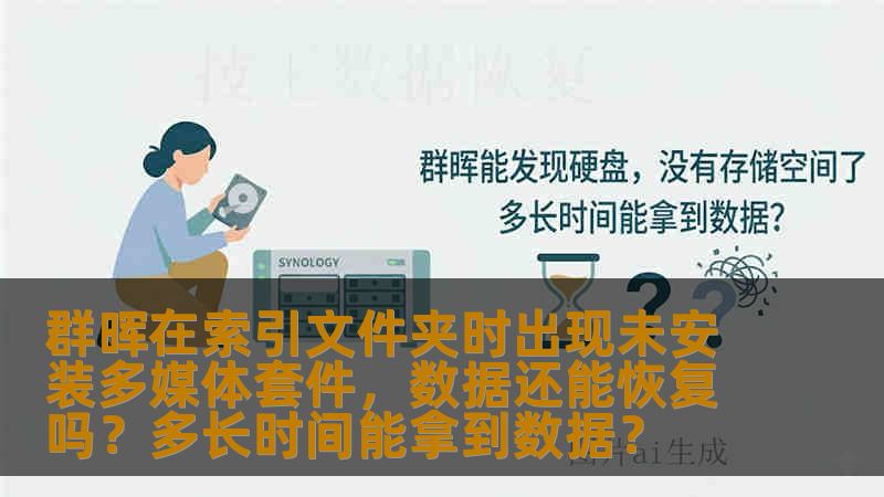 群晖在索引文件夹时出现未安装多媒体套件，数据还能恢复吗？多长时间能拿到数据？