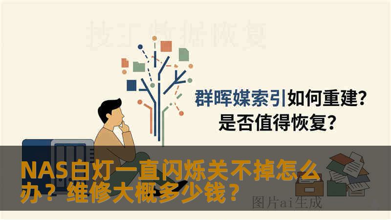 NAS白灯一直闪烁关不掉怎么办？维修大概多少钱？