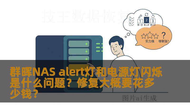 群晖NAS alert灯和电源灯闪烁是什么问题?修复大概要花多少钱? 群晖NAS alert灯和电源灯闪烁是什么问题?修复大概要花多少钱?
