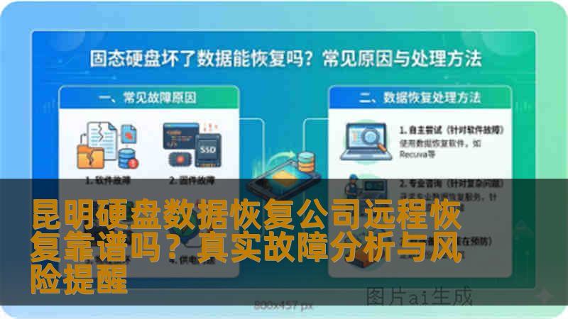 昆明硬盘数据恢复公司远程恢复靠谱吗?真实故障分析与风险提醒 昆明硬盘数据恢复公司远程恢复靠谱吗?真实故障分析与风险提醒