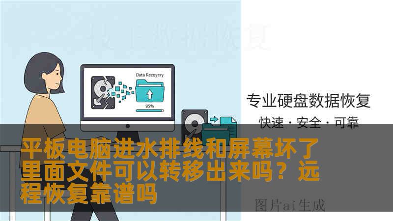 平板电脑进水排线和屏幕坏了里面文件可以转移出来吗？远程恢复靠谱吗