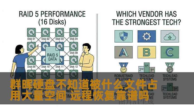 群晖硬盘不知道被什么文件占用大量空间 远程恢复靠谱吗