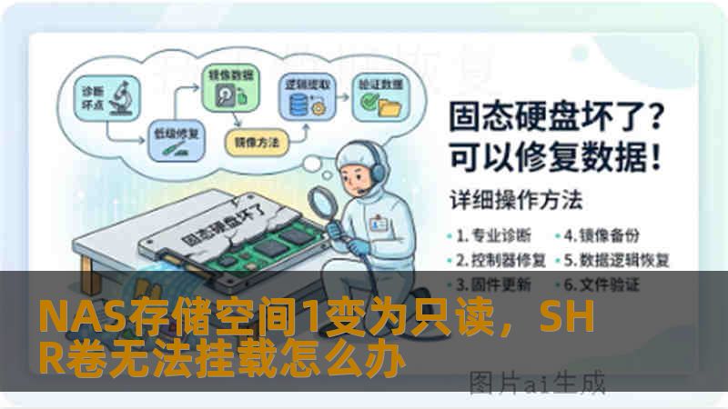 NAS存储空间1变为只读,SHR卷无法挂载怎么办 NAS存储空间1变为只读,SHR卷无法挂载怎么办