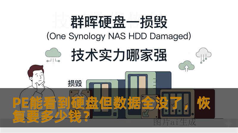 PE能看到硬盘但数据全没了，恢复要多少钱？