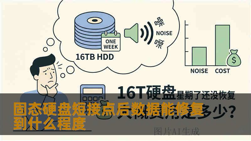 固态硬盘短接点后数据能修复到什么程度