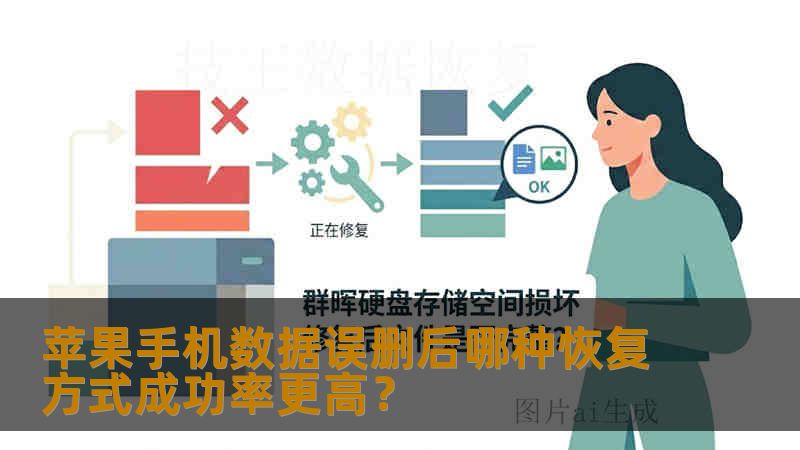 苹果手机数据误删后哪种恢复方式成功率更高？