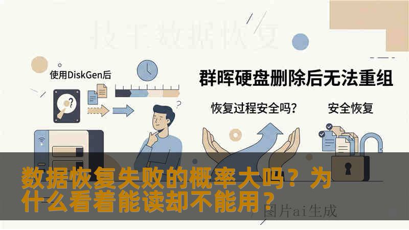 数据恢复失败的概率大吗?为什么看着能读却不能用? 数据恢复失败的概率大吗?为什么看着能读却不能用?