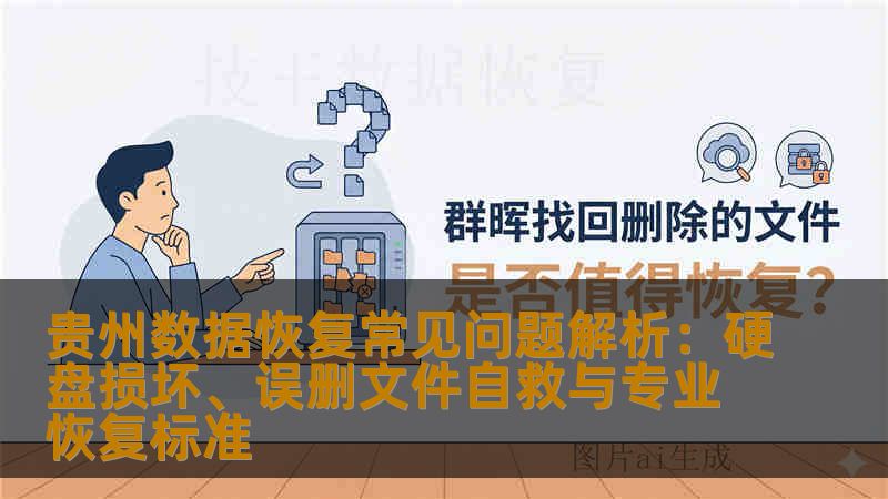 贵州数据恢复常见问题解析:硬盘损坏、误删文件自救与专业恢复标准 贵州数据恢复常见问题解析:硬盘损坏、误删文件自救与专业恢复标准