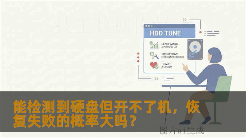 能检测到硬盘但开不了机，恢复失败的概率大吗？